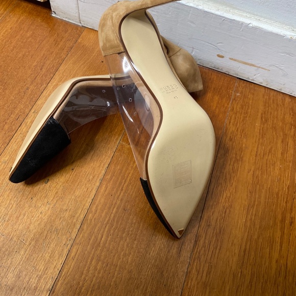 FRANCESCO RUSSO Contrast Panel Pumps - Picture 10 of 12